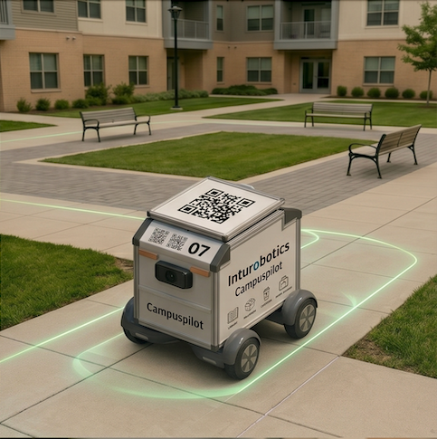 Autonomous Transit — robot navigates campus