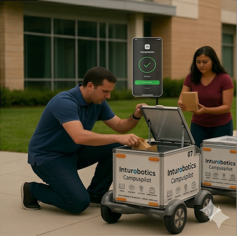 Secure Retrieval — recipient collects parcel